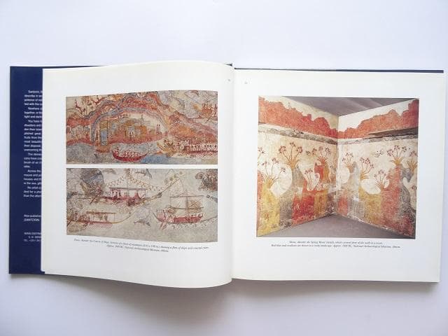 洋書◆サントリーニ島写真集 本 ギリシャ 風景 景色 建物 自然 歴史