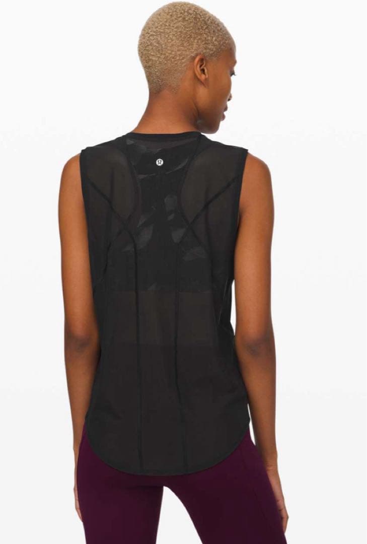 ヨガ・ピラティス Lululemon Airy Breakaway Tank Size 6