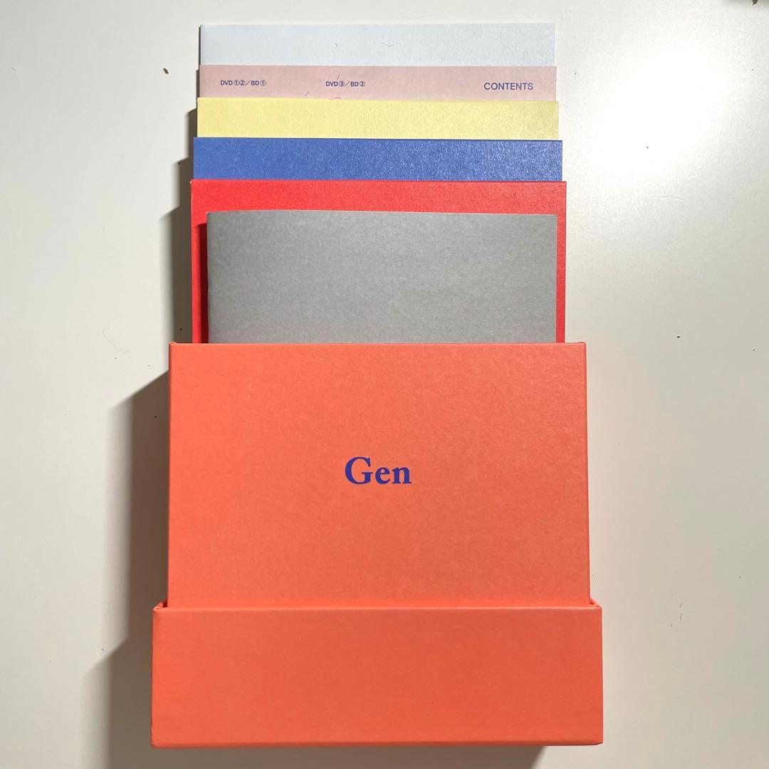 星野源 Gen Box Set “Visual” BOX+CD+2Blu-ray