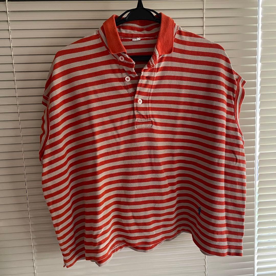 【美品】　45R ノースリーブ ポロシャツ