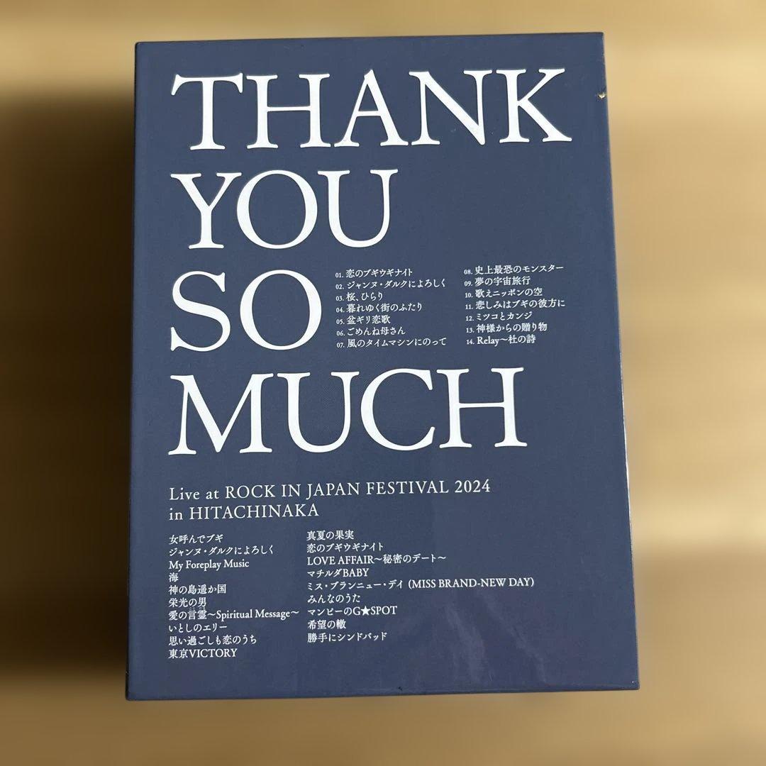 サザンオールスターズ THANK YOU SO MUCH