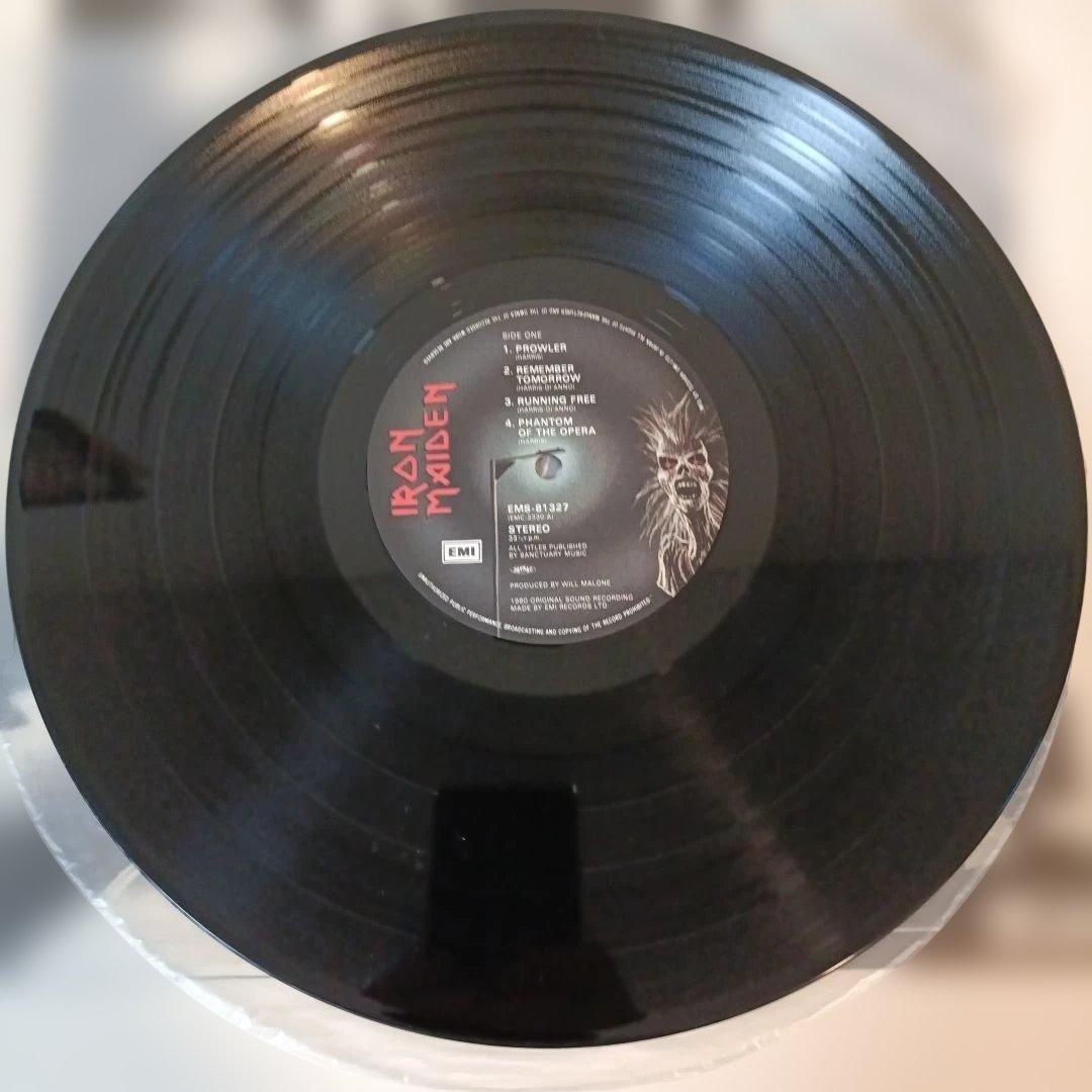 国内版　IRON MAIDEN 鋼鉄の処女　LP帯付き美品