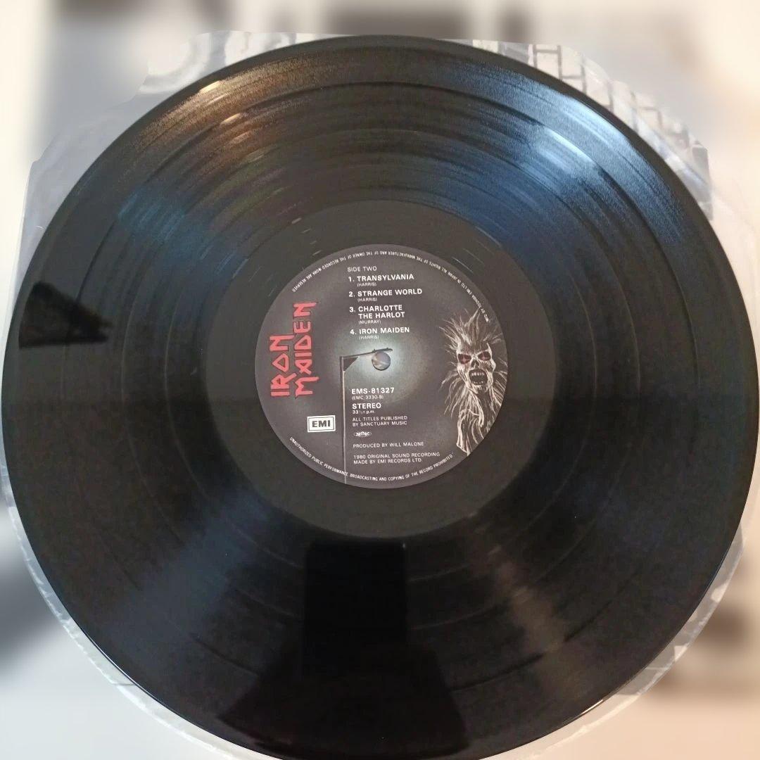 国内版　IRON MAIDEN 鋼鉄の処女　LP帯付き美品