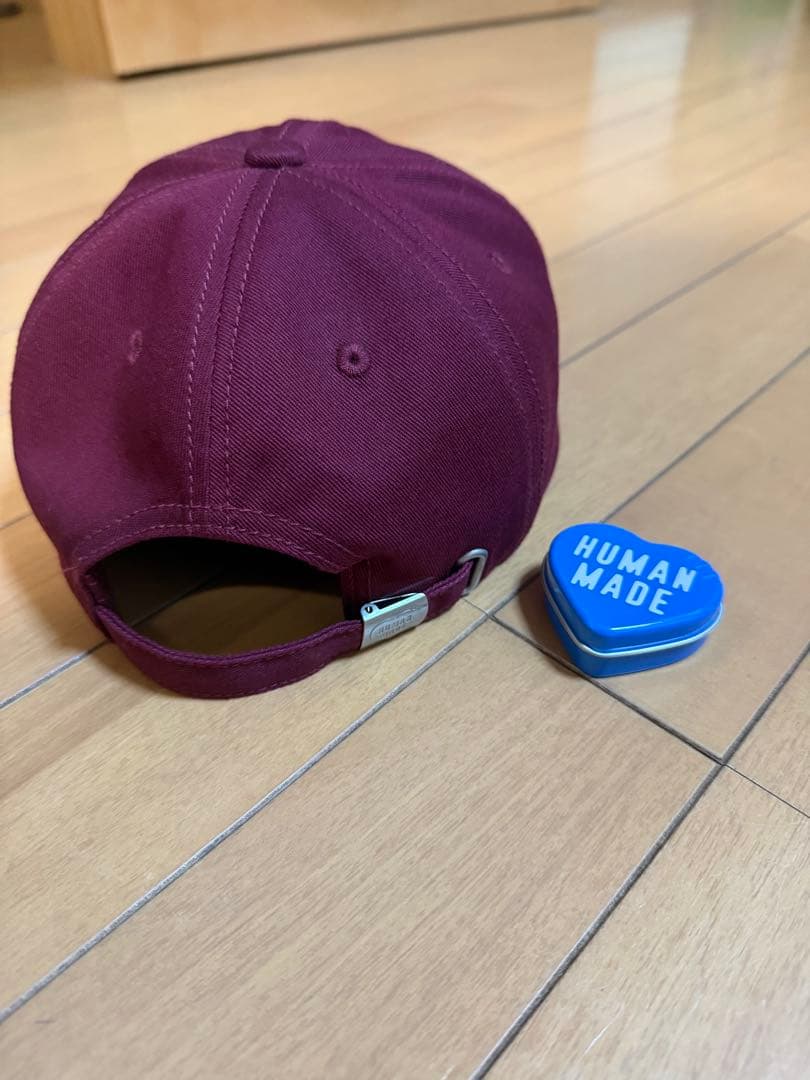 帽子 HumanMade 6Panel Twill Cap Burgundy