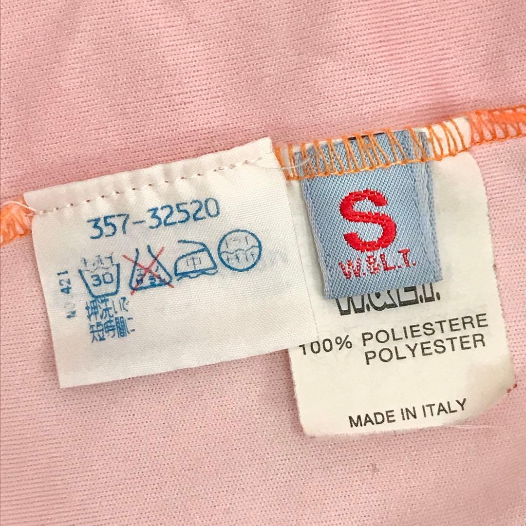 W&LT ウォルター S 長袖Tシャツ オレンジ プクプク ジャージ S3354