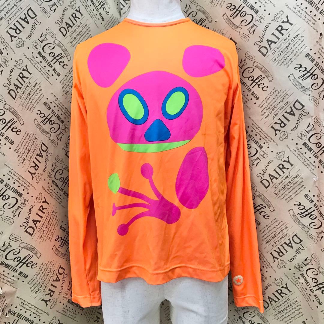 W&LT ウォルター S 長袖Tシャツ オレンジ プクプク ジャージ S3354