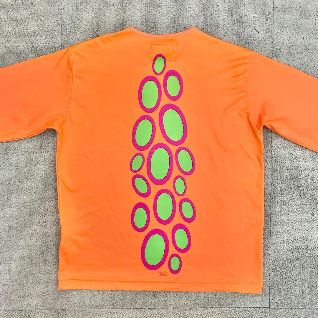 W&LT ウォルター S 長袖Tシャツ オレンジ プクプク ジャージ S3354