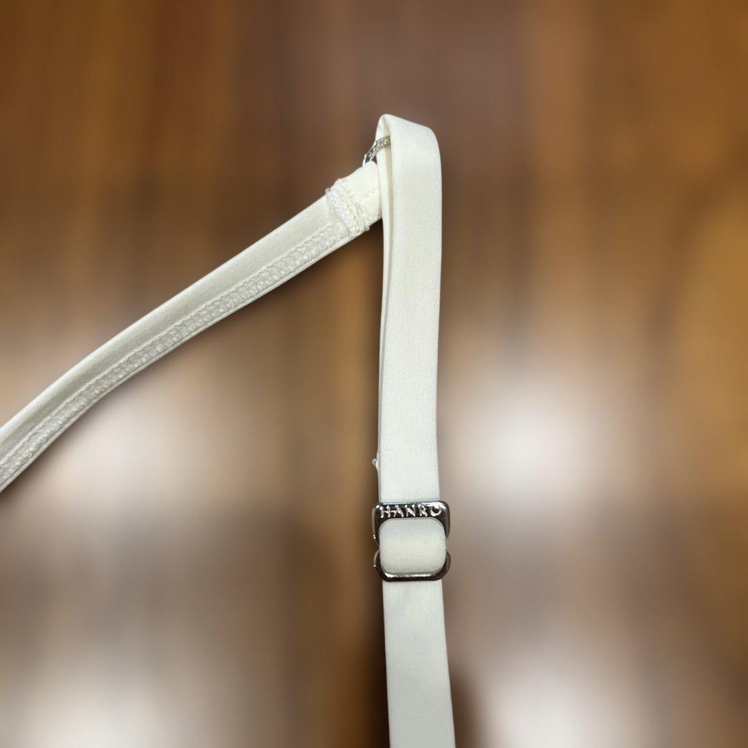 HANRO ホワイト カップ付キャミソール 70C