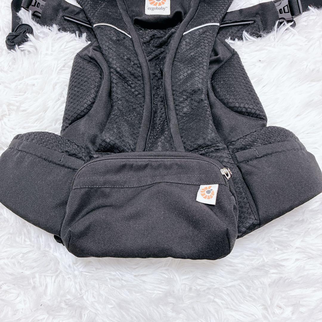 美品 ergobaby エルゴ OMNIBREEZE 抱っこ紐 ブラック