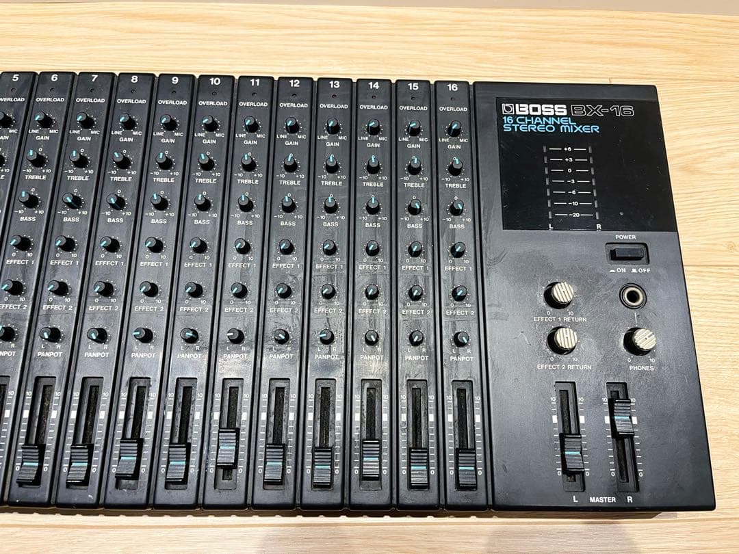 【通電⚪︎】 BOSS BX-16 16CHANNEL STEREO MIXER
