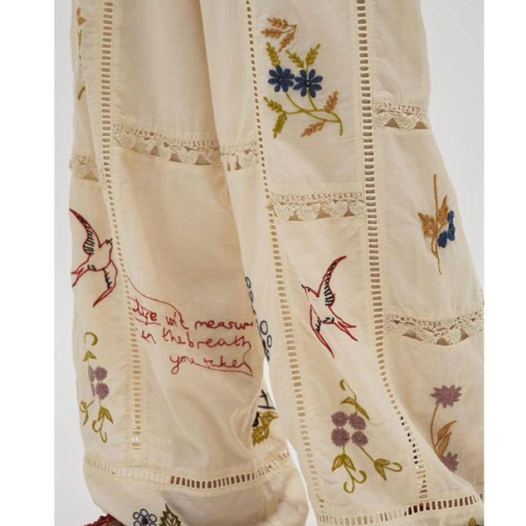 ルームウェア・パジャマ TODAYFUL Embroidery Patchwork Trousers