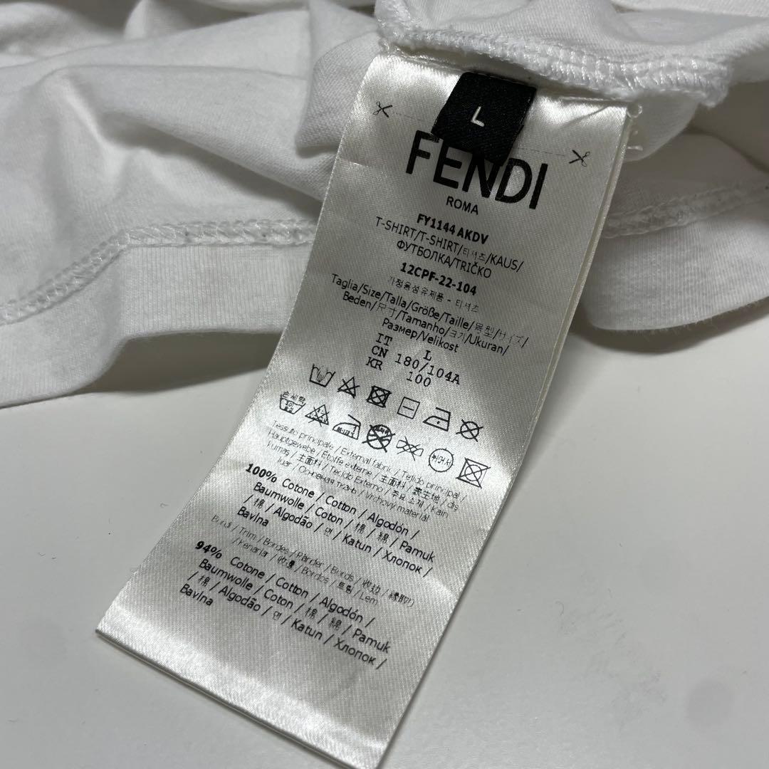 え*き様 FENDACE フェンダーチェ　ホワイト Tシャツ