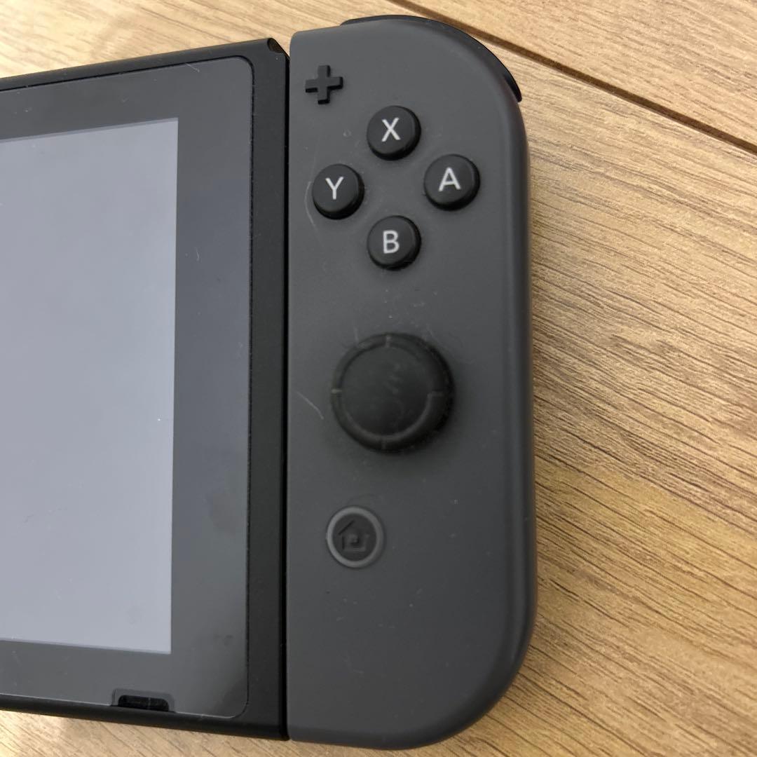 Nintendo Switch 本体 グレー 付属品あり 専用ケース付き