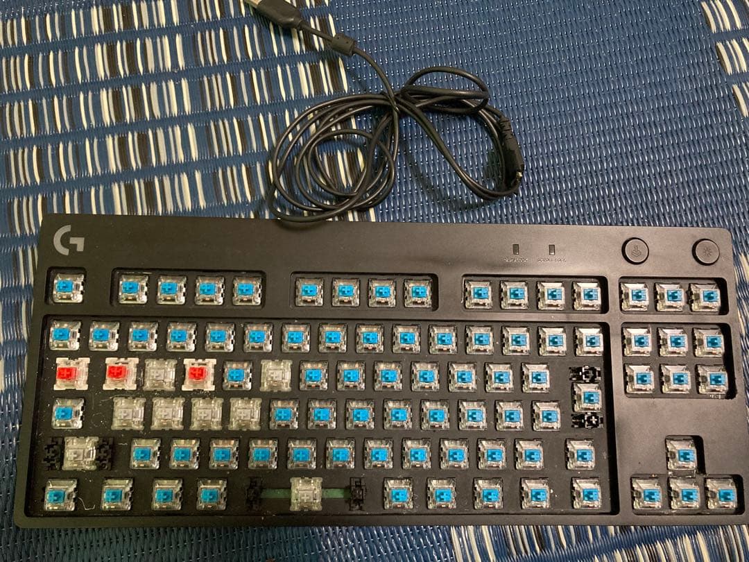 logicool Gpro x キーボード＋g703 マウス無しの場合4985円
