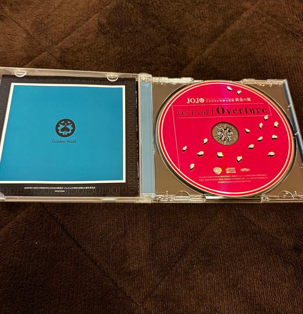 【中古品】【セル版】ジョジョ　黄金の風　JOJO O.S.T vol.1 CD