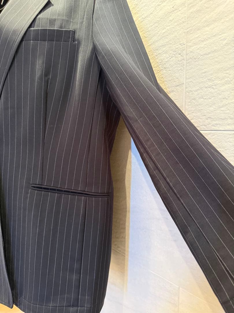 Spick & Span ドレープストライプジャケット