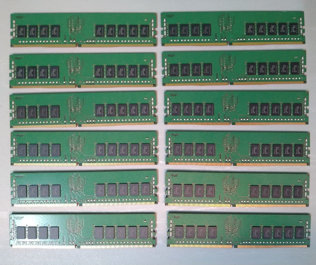SK Hynix PC4-2666V 8GB 2Rx8 8GB×12枚