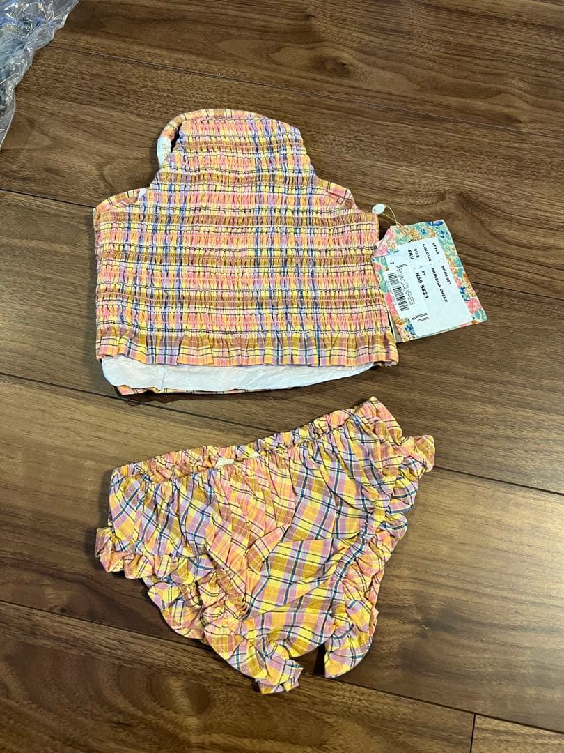 Bonjour diary swim set 6Y 新品未使用