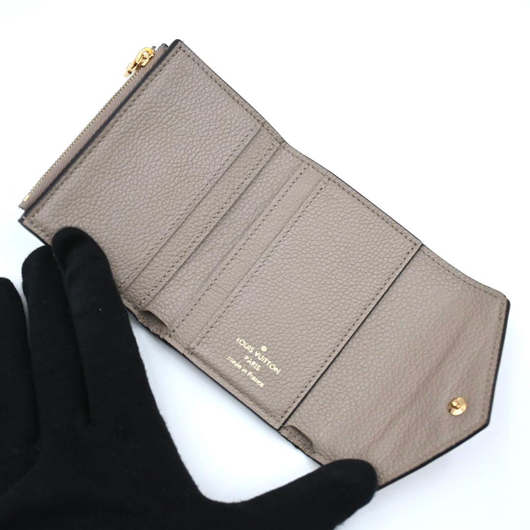 【極美品】ルイヴィトン アンプラント ゾエ 三つ折り財布 トゥルトレール