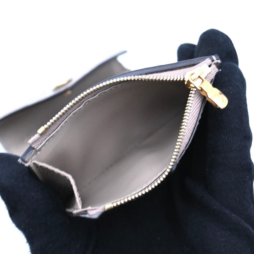 【極美品】ルイヴィトン アンプラント ゾエ 三つ折り財布 トゥルトレール