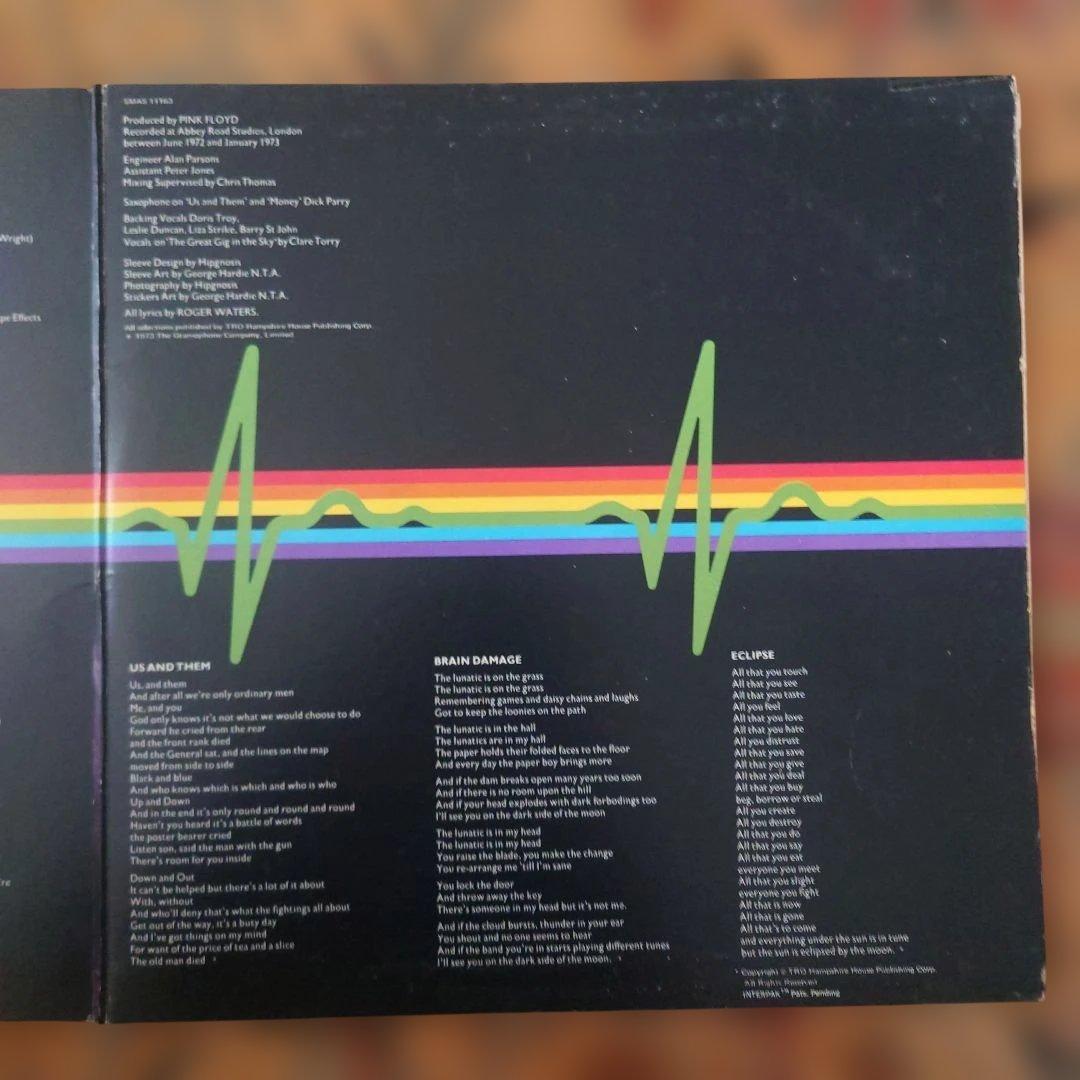 US初回盤Pink Floyd Dark Side of the Moon