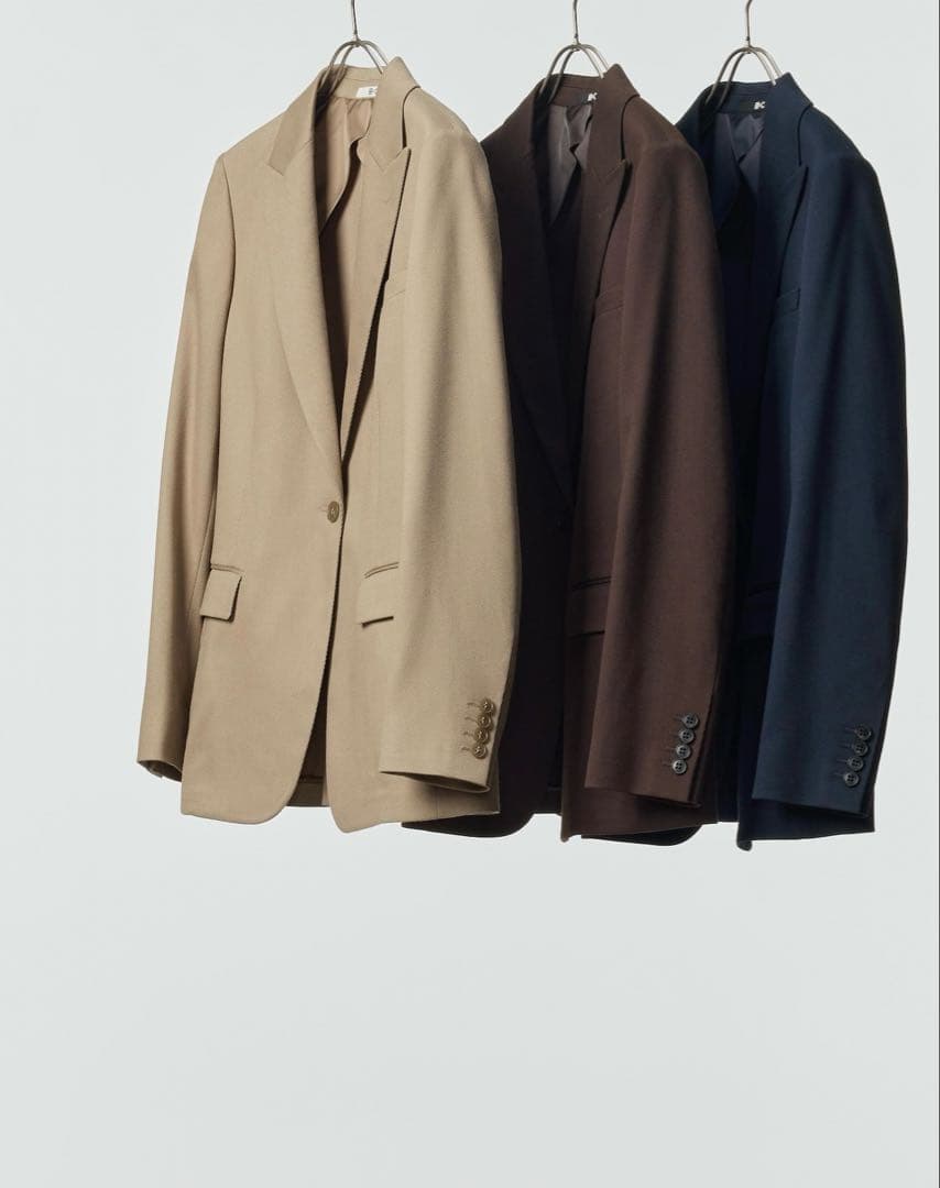 【新品】UNIQLO C テーラードジャケット&イージーワイドパンツセットアップ