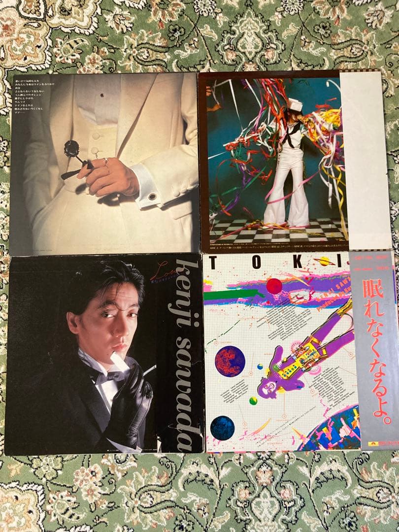 沢田研二 レコード アルバム 4枚