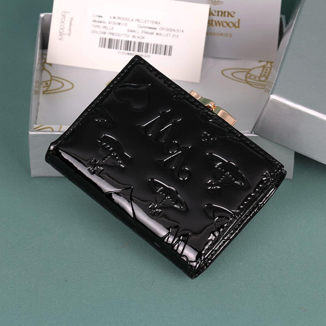 Vivienne Westwood 三つ折り財布 黑 ＃3221