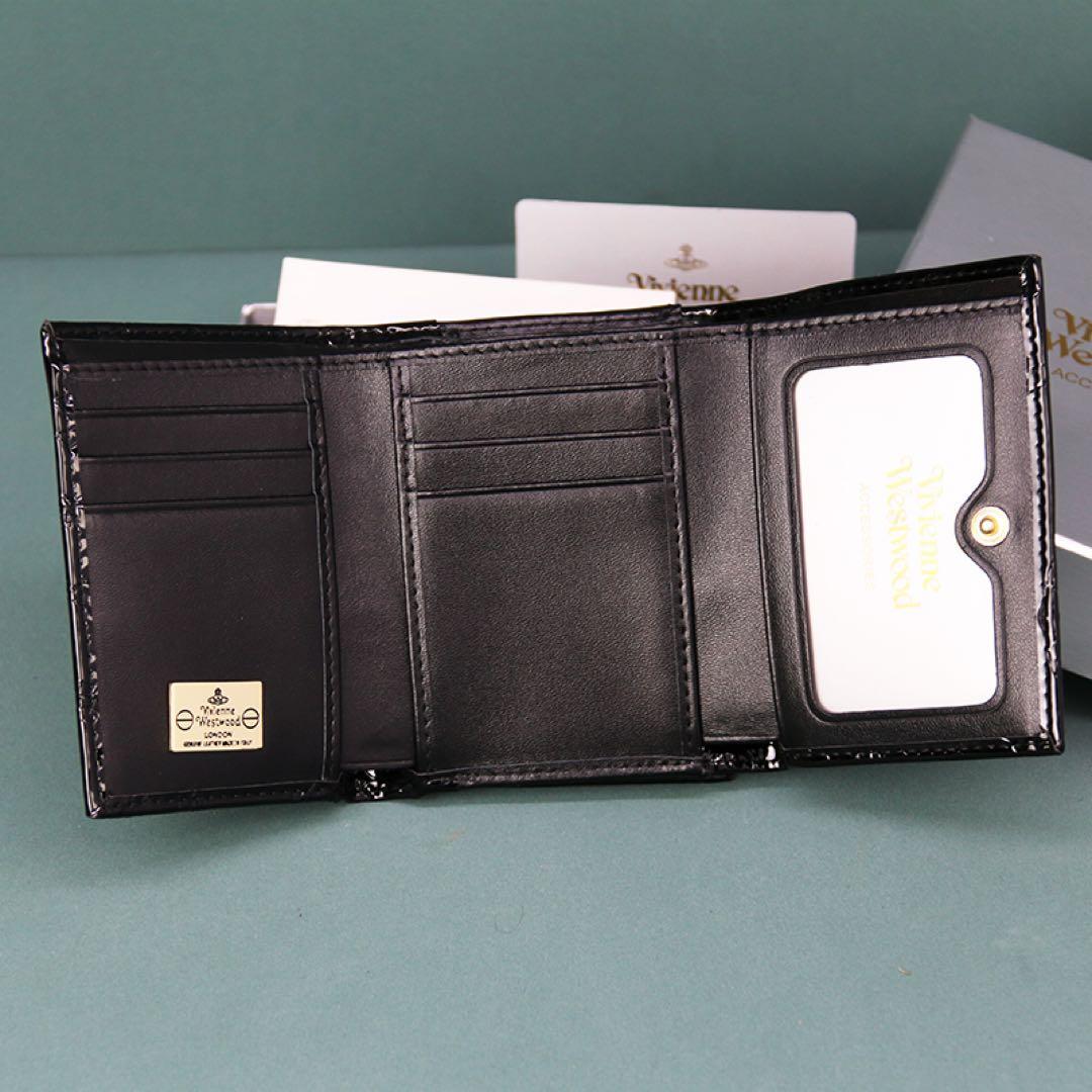 Vivienne Westwood 三つ折り財布 黑 ＃3221