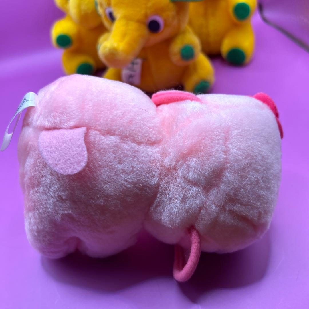⭐︎昭和レトロ　佐藤製薬 サトちゃんサトコちゃん　 非売品ぬいぐるみ　4体まとめて