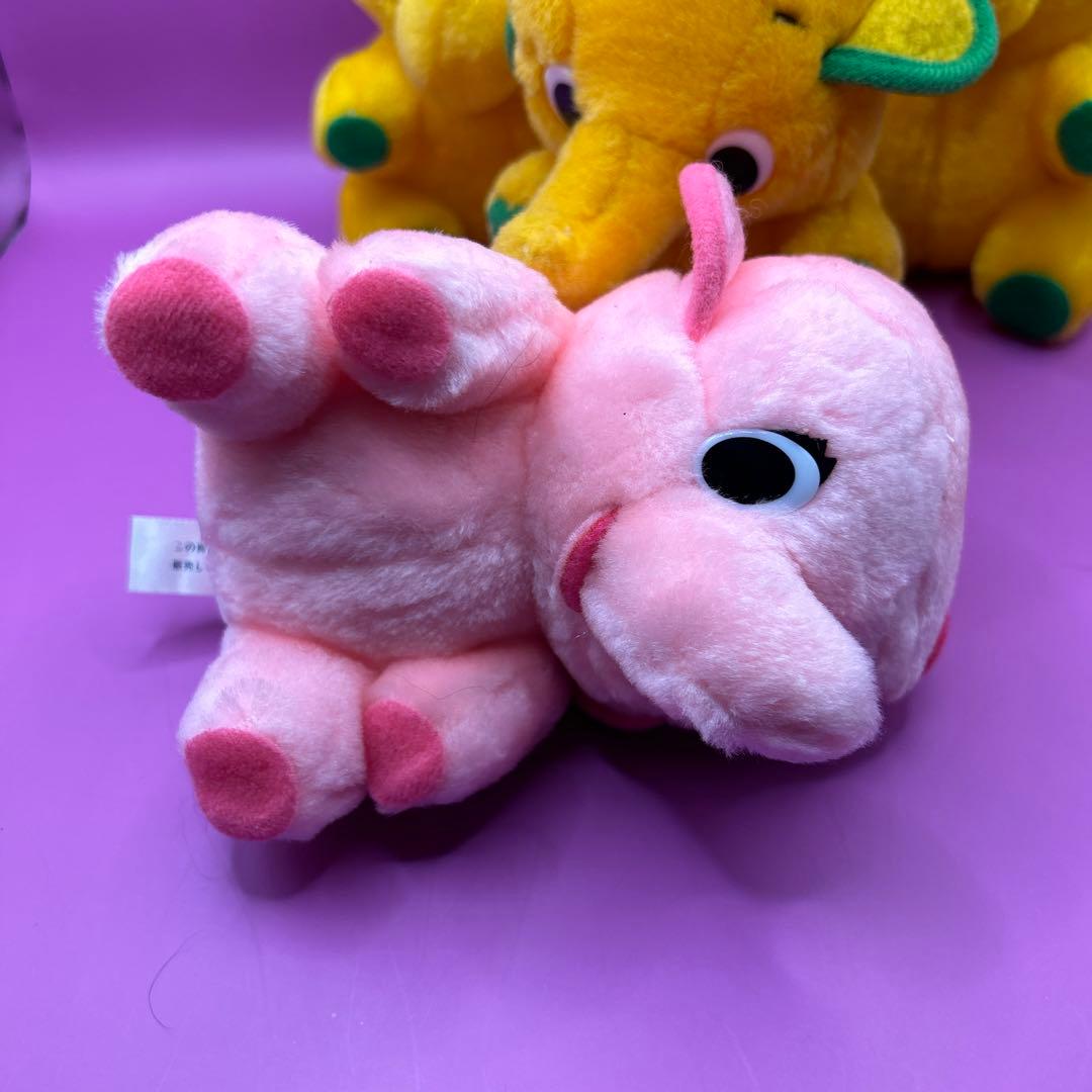 ⭐︎昭和レトロ　佐藤製薬 サトちゃんサトコちゃん　 非売品ぬいぐるみ　4体まとめて