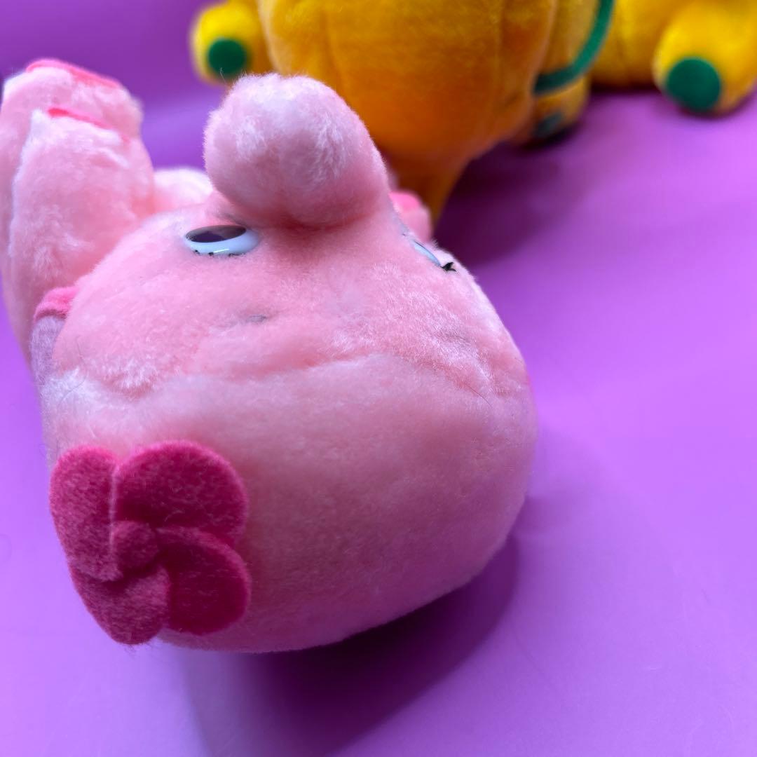 ⭐︎昭和レトロ　佐藤製薬 サトちゃんサトコちゃん　 非売品ぬいぐるみ　4体まとめて