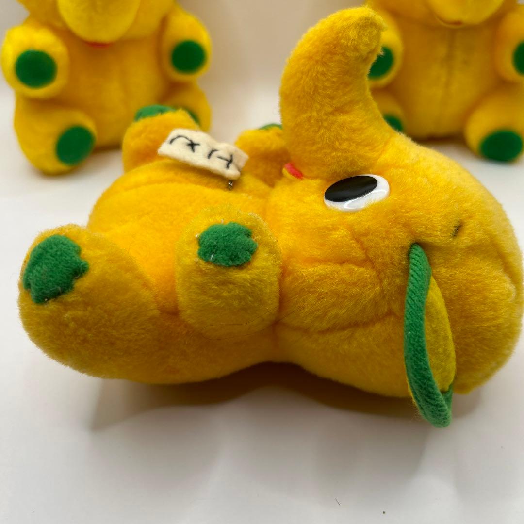 ⭐︎昭和レトロ　佐藤製薬 サトちゃんサトコちゃん　 非売品ぬいぐるみ　4体まとめて