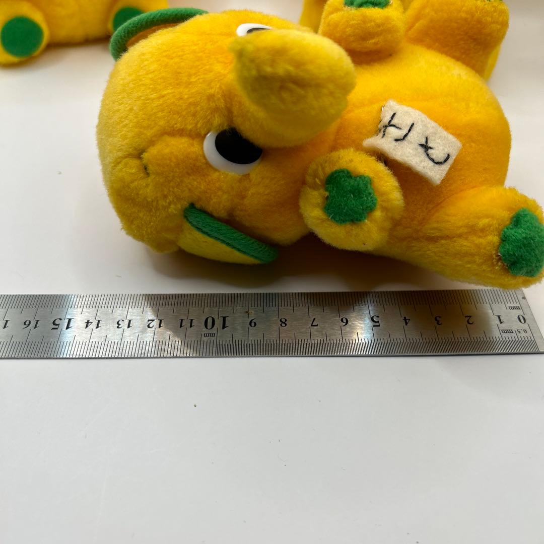 ⭐︎昭和レトロ　佐藤製薬 サトちゃんサトコちゃん　 非売品ぬいぐるみ　4体まとめて
