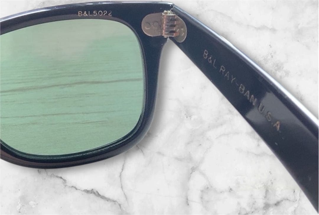 【BL刻印】80's RayBan WAYFARER （B&L5022 USA）