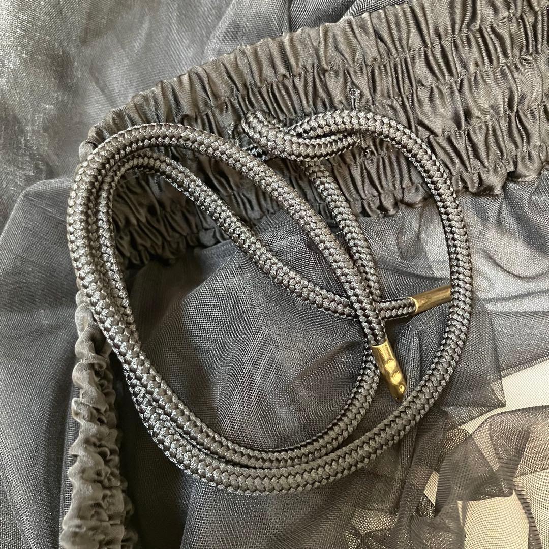 新品 24SS ANREALAGE インビジブルスカート ブラック 36