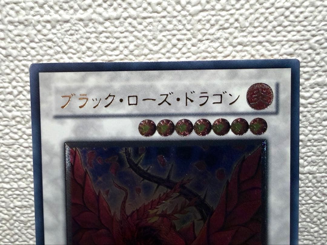 【美品】ブラック・ローズ・ドラゴン（CSOC-JP039）　レリーフ
