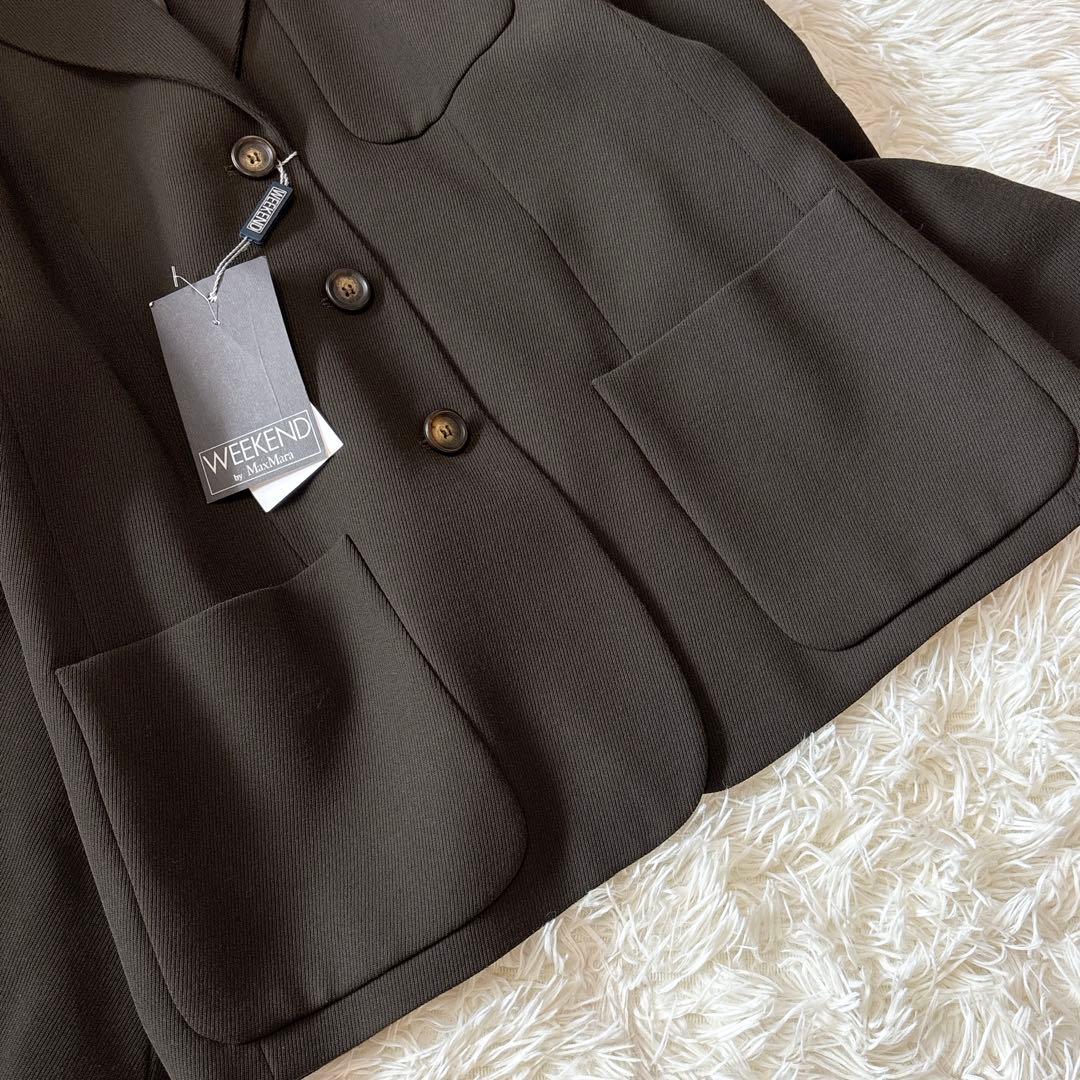 新品タグ付✨️weekend MaxMara ウールテーラードジャケット　ゆったり