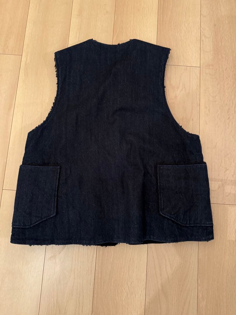 トップス Engineered Garments Over Vest 10oz Denim