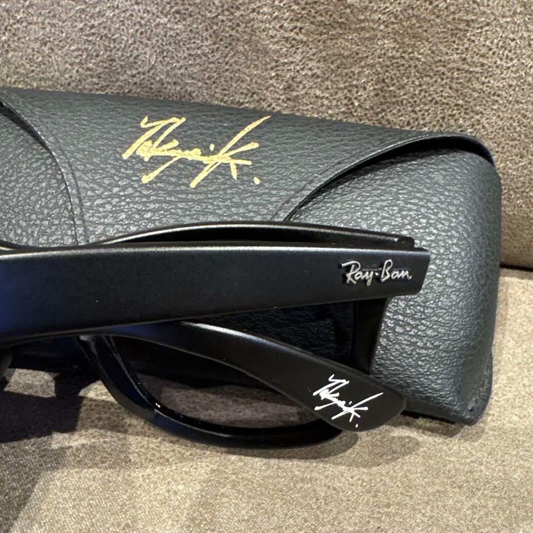 Ray-Ban ウェイファーラー　木村拓哉コラボ　マットブラック ケース付き
