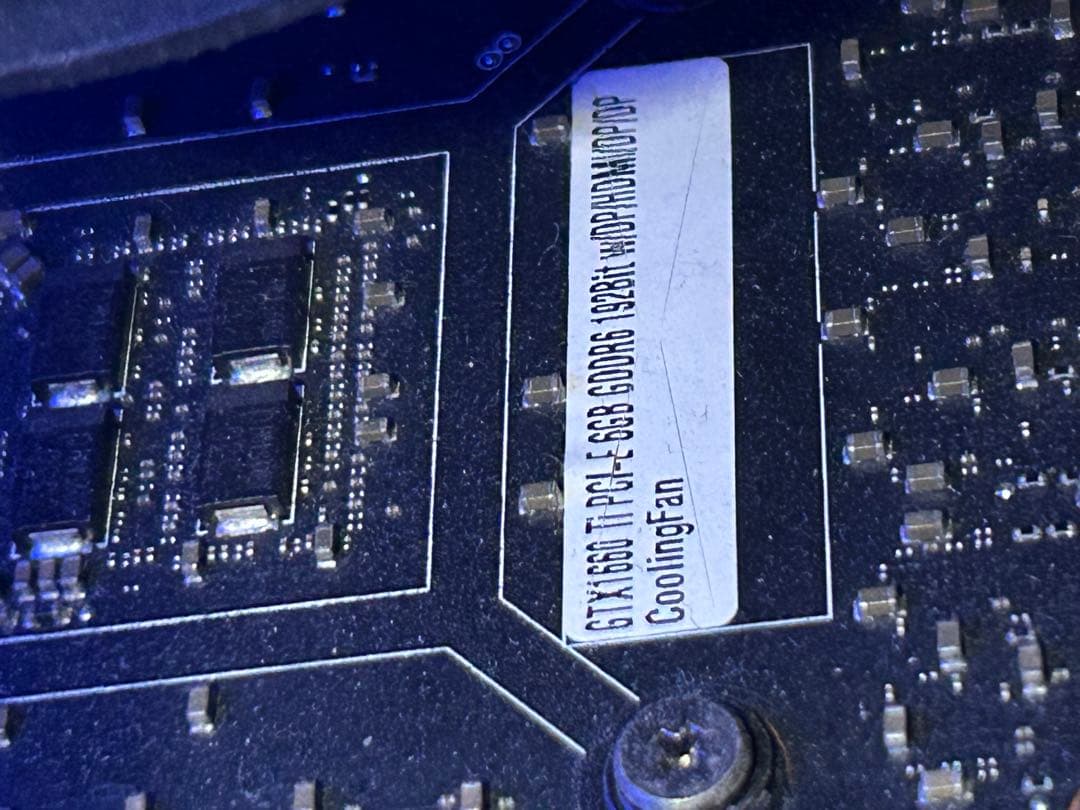 【動作品】GTX1660ti 中古品