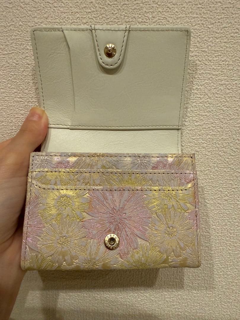 【ていいち】AETHER マルグリートミニ財布 4way イエロー