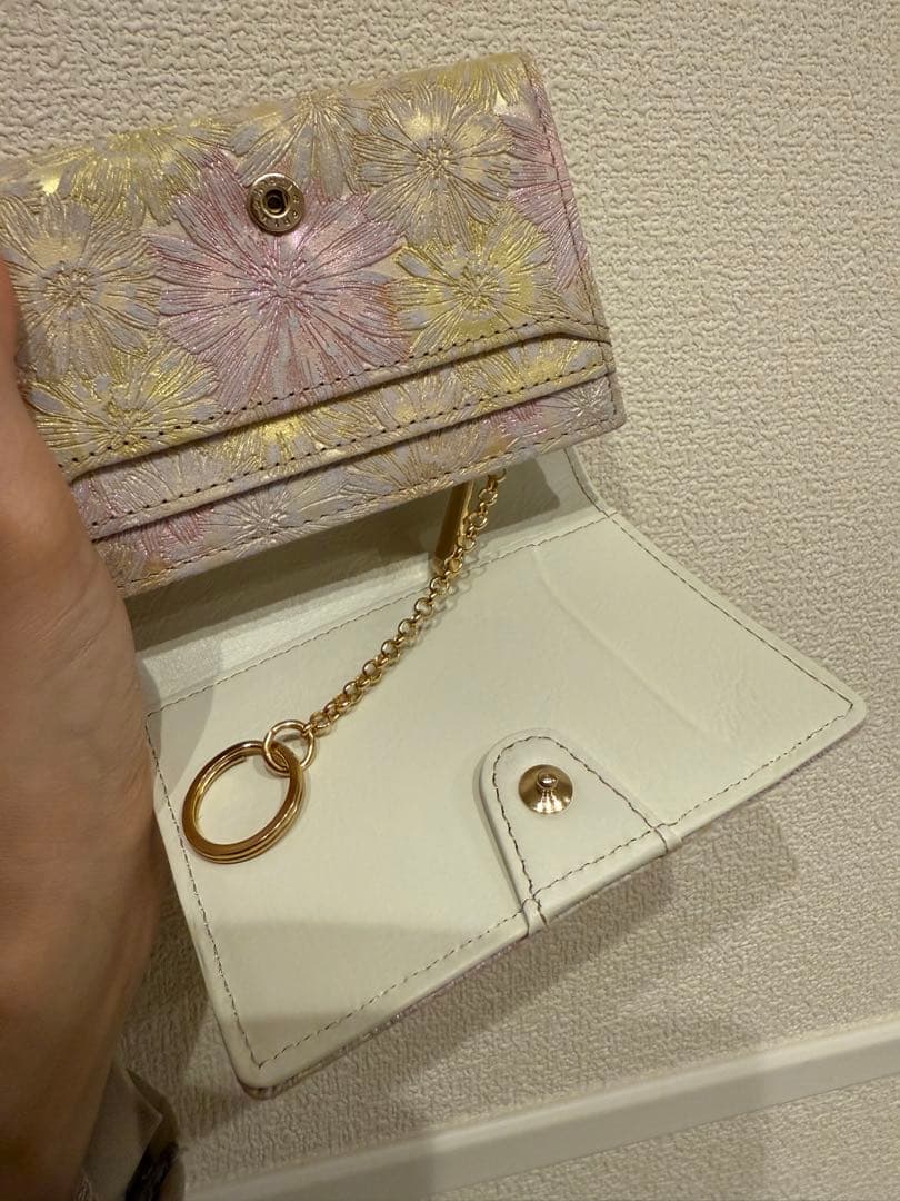【ていいち】AETHER マルグリートミニ財布 4way イエロー