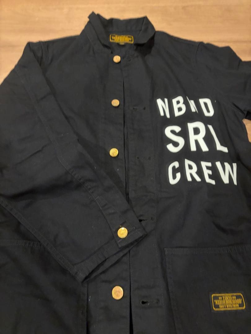 neighborhood 作業着　黒