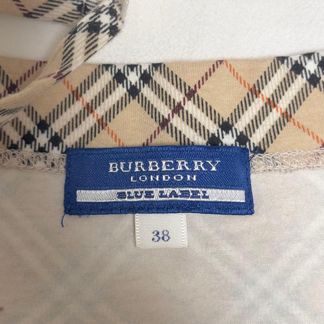 ♡BURBERRY ブルーレーベル　チェック柄キャミソール 38♡