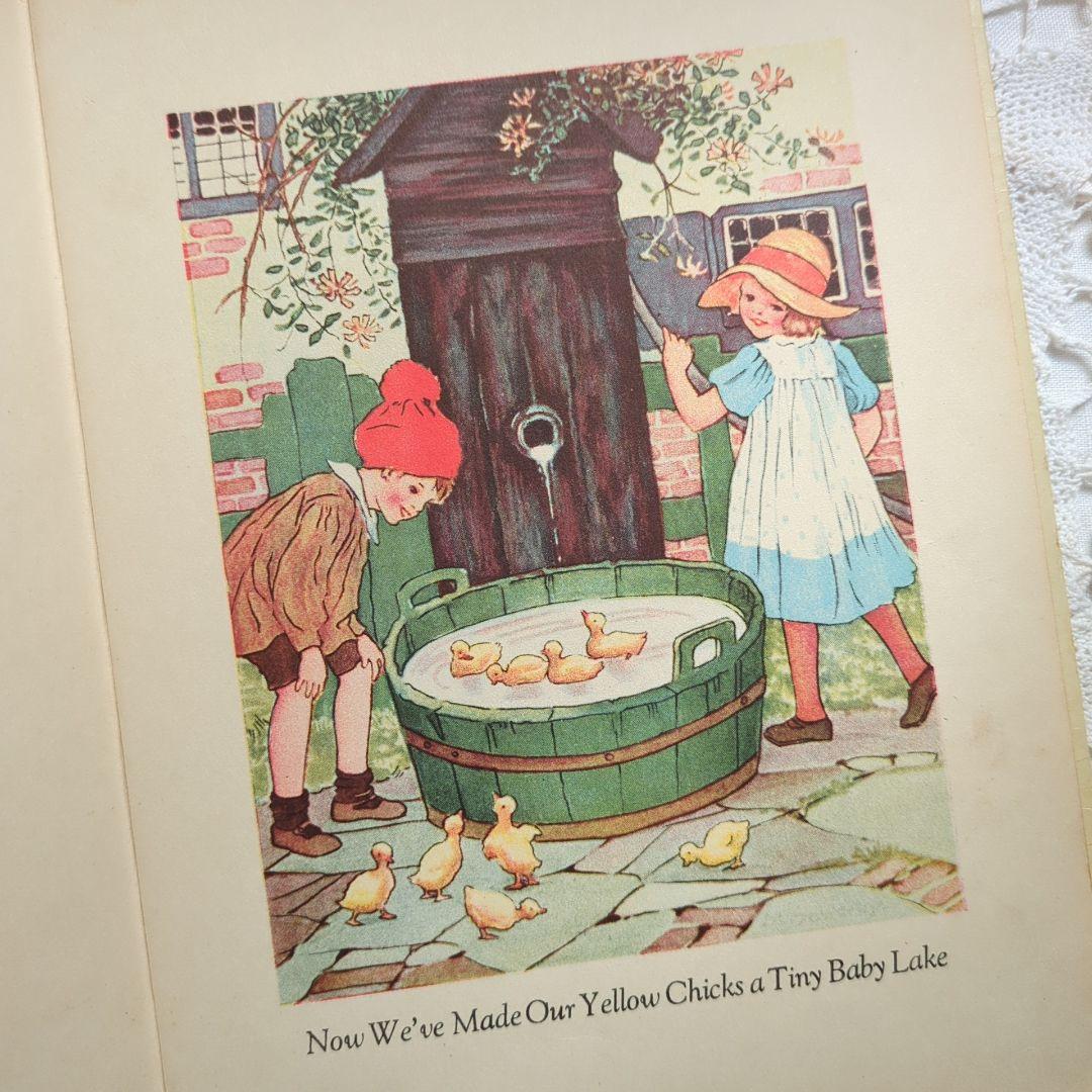まるちゃん 稀少1935アンティーク絵本 洋書 児童書 ヴィクトリアン