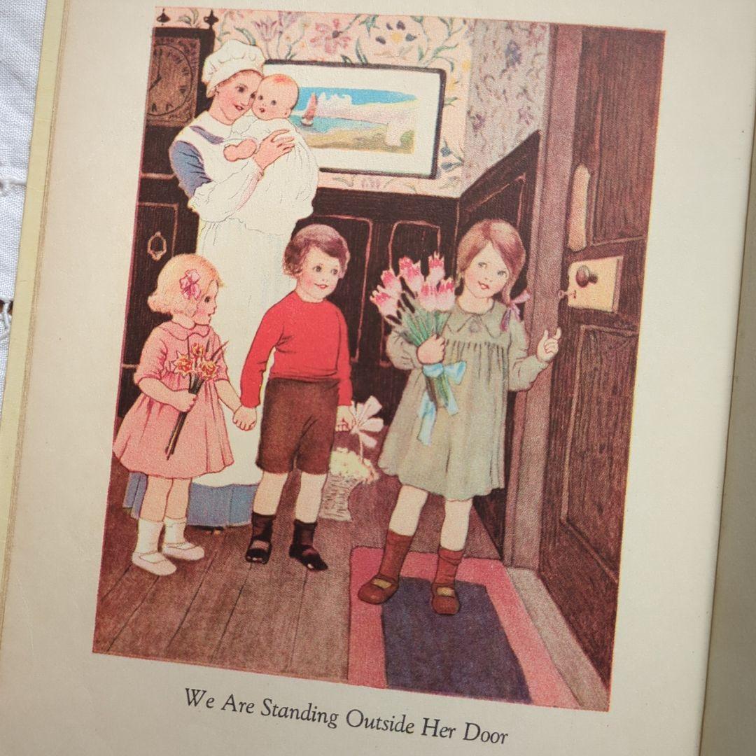 まるちゃん 稀少1935アンティーク絵本 洋書 児童書 ヴィクトリアン