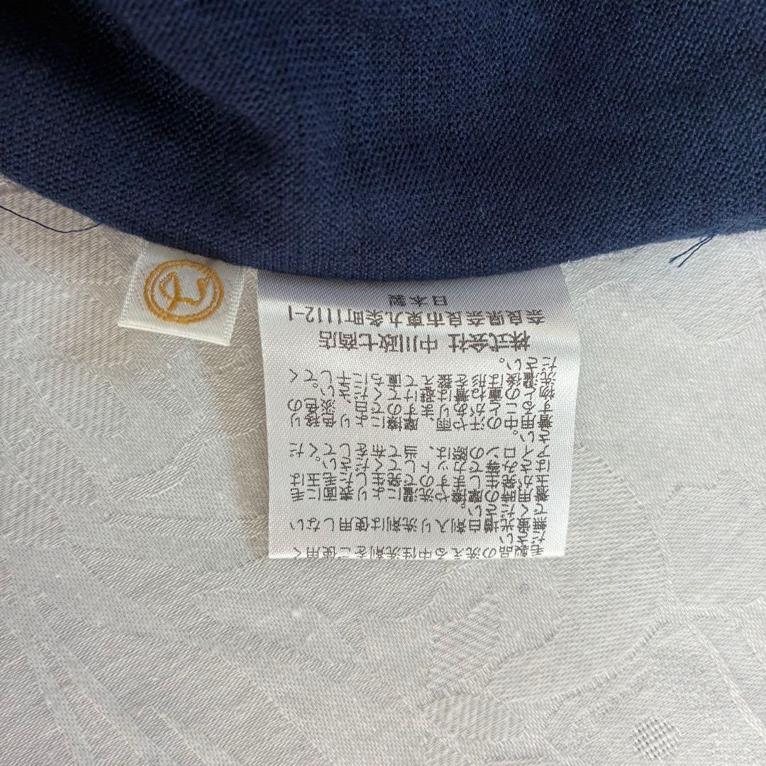 【中川政七商店】洗濯機OK ウール ギャザースカート 青 紺 ネイビー