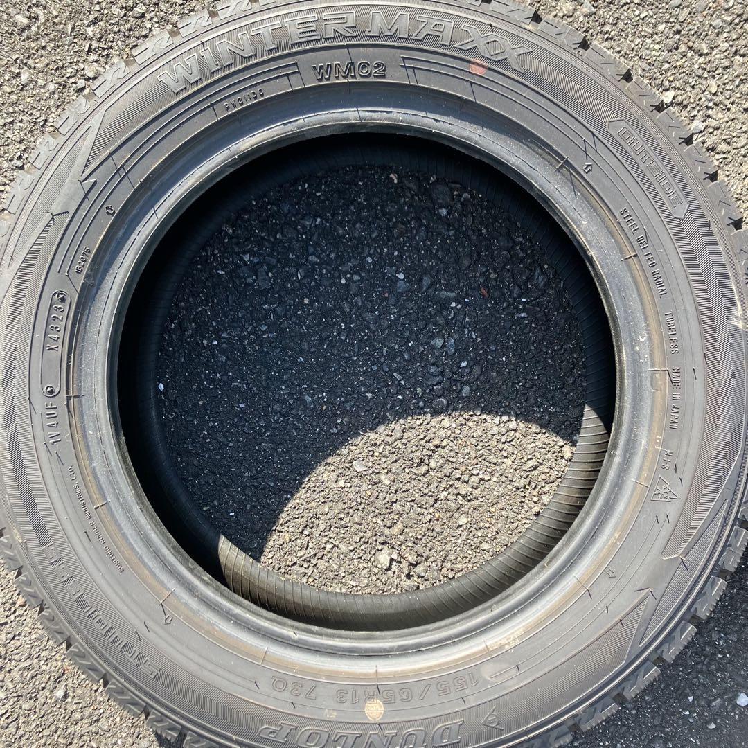 DUNLOP WINTER MAXX 155/65R13 スタッドレス
