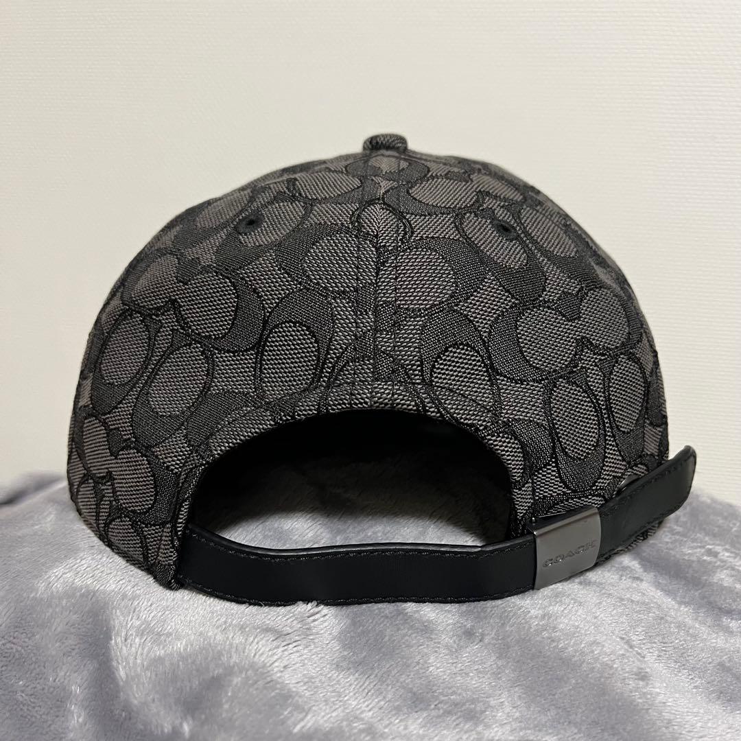 COACH Signature Flat Brim Cap Hat キャップ